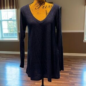 Size M blue vneck lightweight sweater